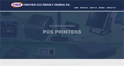 Desktop Screenshot of cyberfrontierpos.com